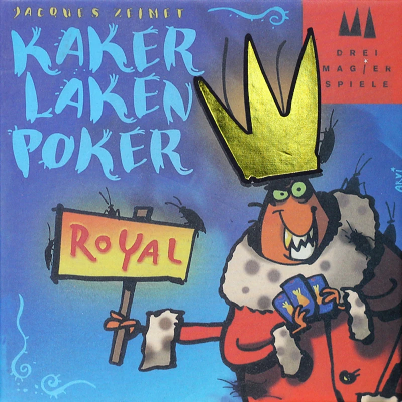 

New Version Kakerlaken Cockroach Poker Royal board game KakerlakenpokerRoyal funny card game family party indoor games