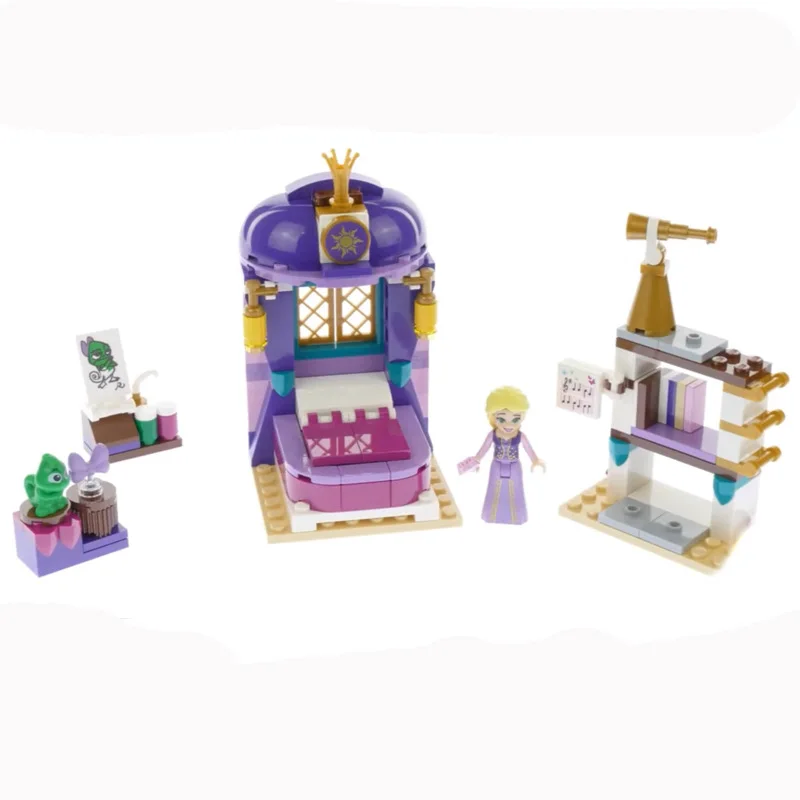 paquete de 3 Lego Puertas Lavanda Gold Castle House Modular Cerradura Elfos amigos