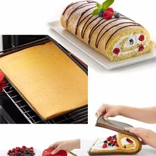 Большой размер 37*28 см антипригарный силиконовый коврик для выпечки DIY пирожное Макарон хлеб Торт Кондитерские инструменты для приготовления десертов духовка Швейцарский рулет коврик для выпечки