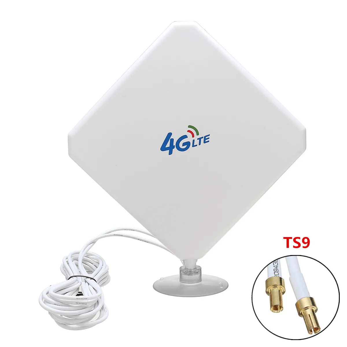 

35dBi 4G/LTE Cell Phone Broadband Antenna Signal Booster Repeater Wifi Amplifier Network Expander Routers with Cable TS9 Connect