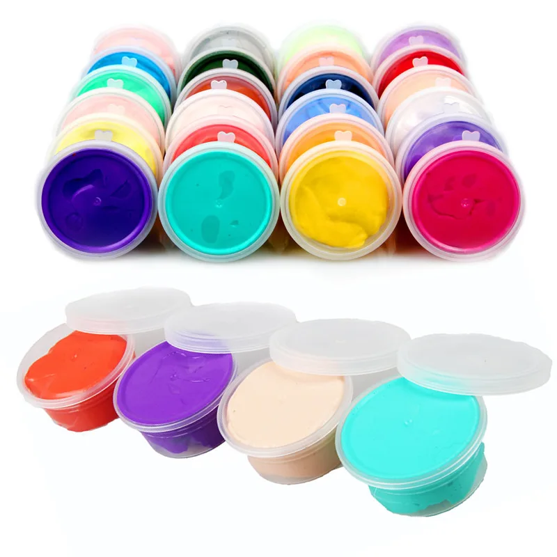

Slime Light clay 25g in 1 box Air Drying Super light Clay Intelligent Plasticine Air Soft Polymer Clay.