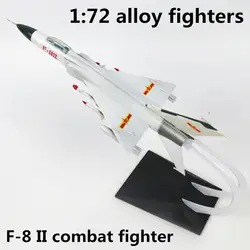 1: 72 сплава бойцов, высокая моделирования F-8 II Боевой истребитель модели, литья под давлением Металл Игрушка детские развивающие игрушки