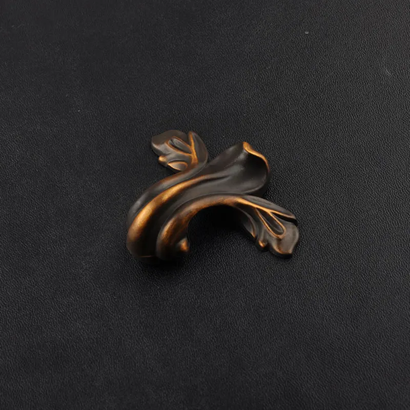Meticulous Antique Black Coffee Handles Rustic Drawer Knobs Kitchen Cabinet Knob Vintage Furniture Handle Cupboard Door pulls