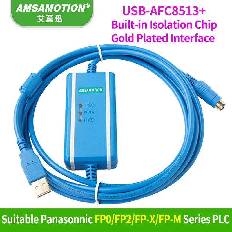 USB-AFC8513 Programming Cable Suitable Panasonic FP0//FP2//FP-X//FP-M series PLC