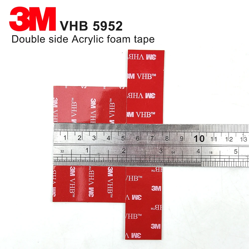 10 шт./лот 3 М VHB 5952 сверхпрочная Двухсторонняя клейкая акриловая пенопластовая
