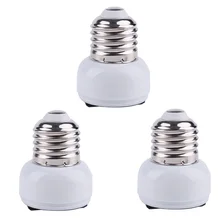 E27 держатель лампы Высокое качество разъем аксессуары США/ЕС переходник белый винт осветительное приспособление ABS лампа база лампа Разъем