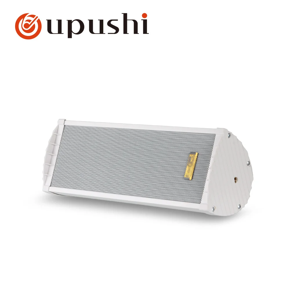 Oupushi outdoor sound system IP66 waterproof outdoor speakers 4 inch PA sound system best column speaker with power amplifier