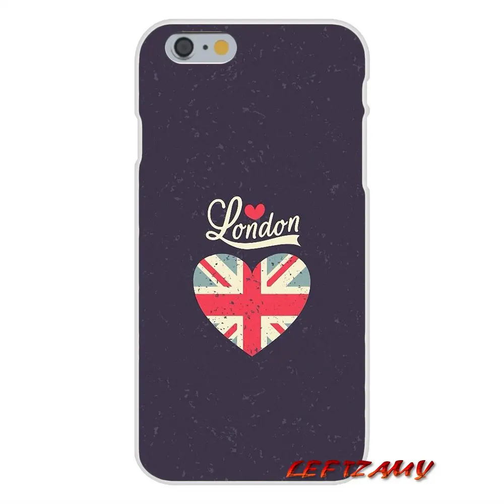 London арт для samsung Galaxy S3 S4 S5 мини S6 S7 край S8 S9 Plus Note 2 3 4 5 8 аксессуары мобильного