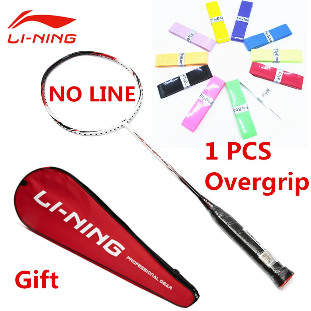 Подлинная Li-Ning профессиональная ракетка для бадминтона полностью углеродная