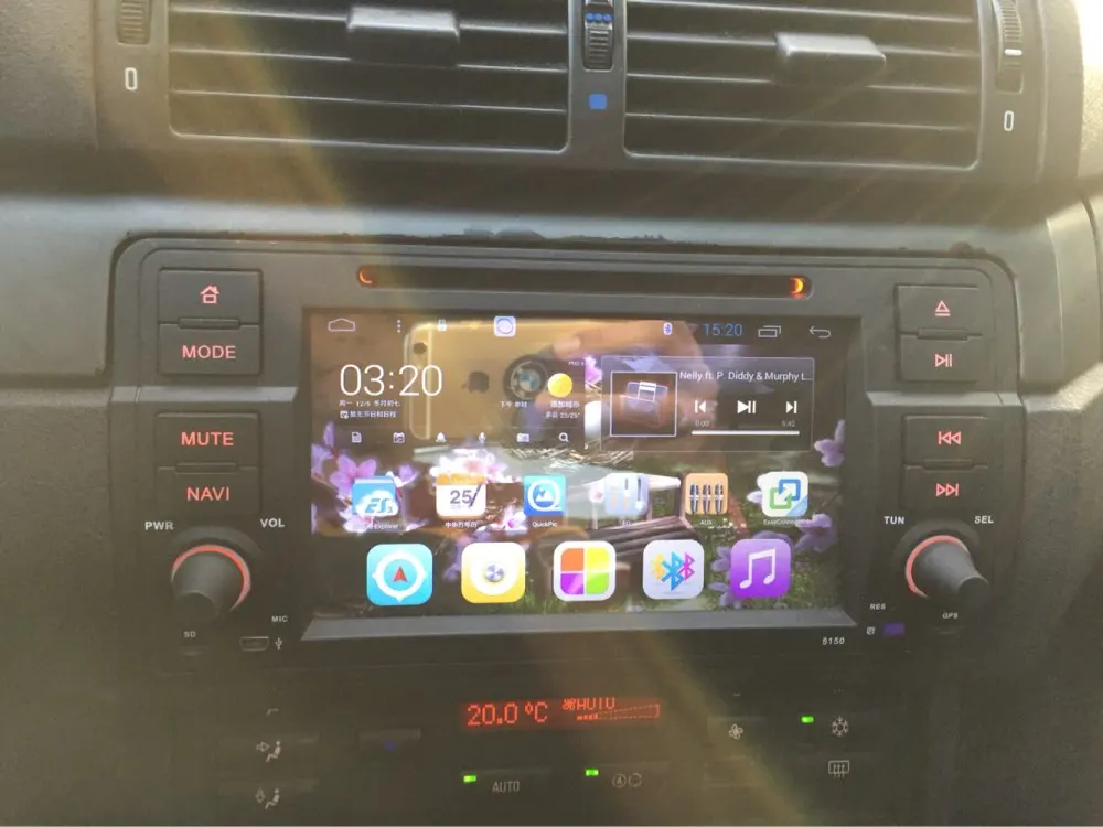 Perfect Android 8.1 Octa Core 4G RAM 64G ROM GPS Navi 7" IPS Car DVD Player for BMW E46 Old 3 series 98-06 with Bluetooth/RDS/Radio/WIFI 4