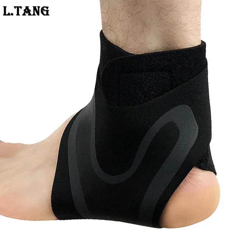 

1 Piece Compression Ankle Protector Anti Sprain Basketball Ankle Brace Support Strap Bandage Wrap Foot Safety S564