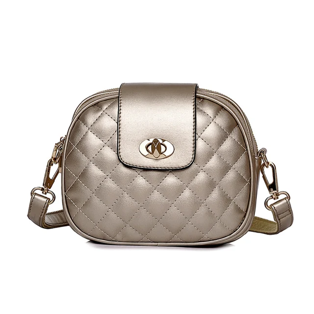 Acolchado Para De Mnee 2018 Mujer Clásico Pequeño Bolso Piel fqww5g