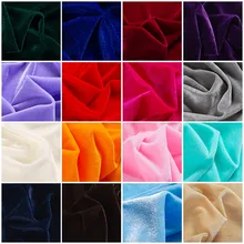 PPCrafts Conference on gold velvet cloth толстый черный фон красная ткань Декоративная скатерть занавеска ткань 240 г/м D30