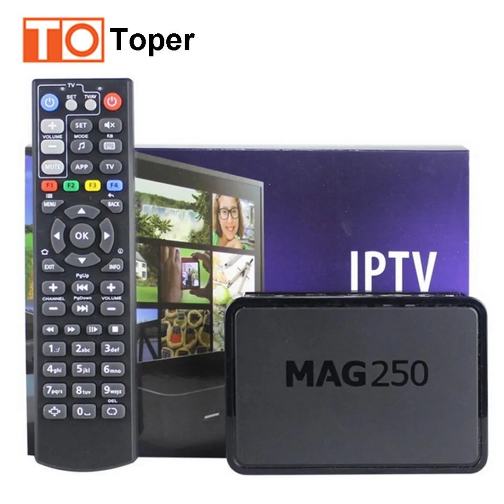 MAG250 IPTV Set Top Box+1 Year Subcription 600+ Live IPTV Box Account