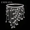 EMMAYA Luxury AAA Cz Tassel Bracelet Bangle Femme Charm Crystal Unique Hand Jewelry Wedding Party Decoration ► Photo 1/5