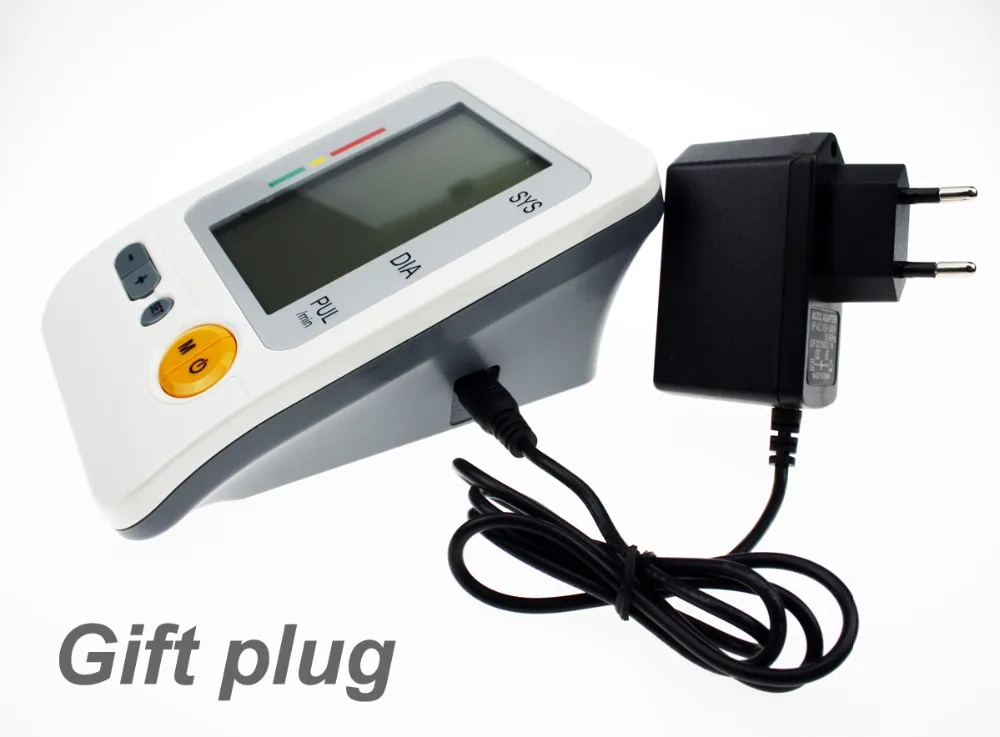 Лучший с CE FDA одобренный BP-103H цифровой измеритель кровяного давления, измеритель пульса, Сфигмоманометр переносной с памятью 120