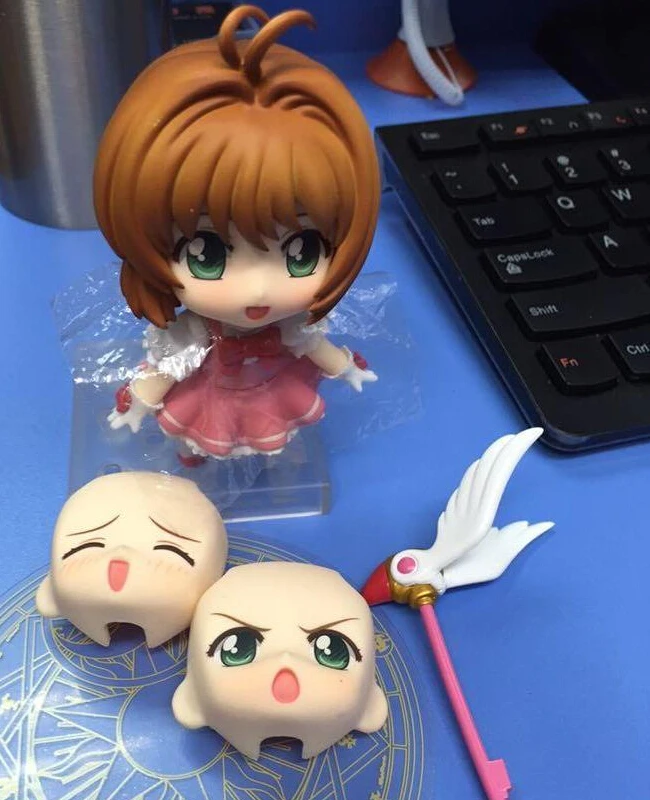 400 милый Nendoroid Card Captor Cardcaptor Sakura ПВХ Фигурка Набор Модель Коллекция игрушка подарок 10 см Y6129