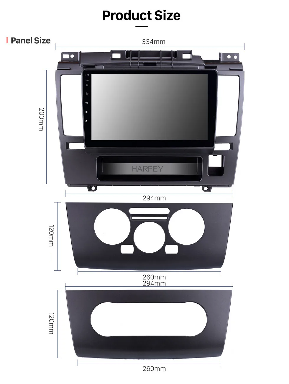 Harfey HD автомобиль Android 8,1 авто радио 2Din gps " для Nissan Tiida 2005 2006 2007-2010 Navi Стерео с Bluetooth AUX Wifi 1+ 16 Гб