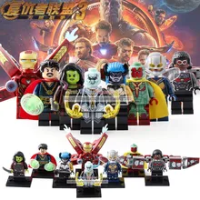 DR. TONG 80 шт./лот Супер Герои строительные блоки Доктор Стрэндж Железный человек Gamora Proxima Полночь ОСА Marvel детские игрушки X0187