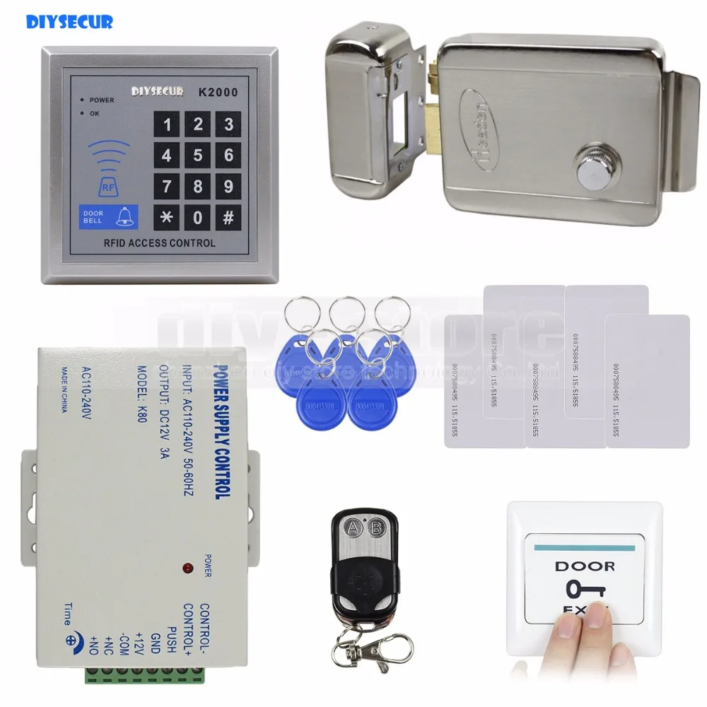 Пульт дистанционного управления 125 кГц Rfid клавиатура блок питания|access control|keypad