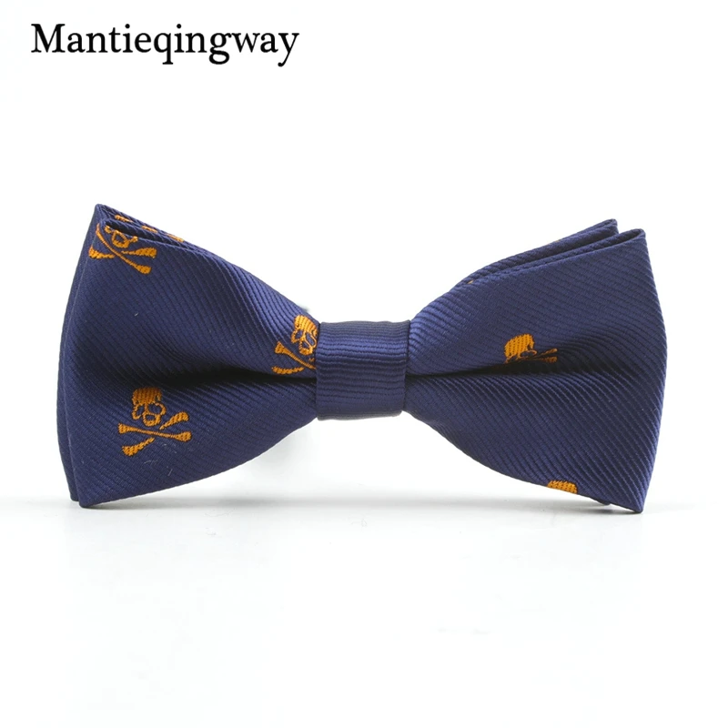 Бренд mantieqingway детские галстуки-бабочки из полиэстера Галстуки для смокинга для мальчиков яркие полосатые аксессуары галстук-бабочка Галстуки красные галстуки