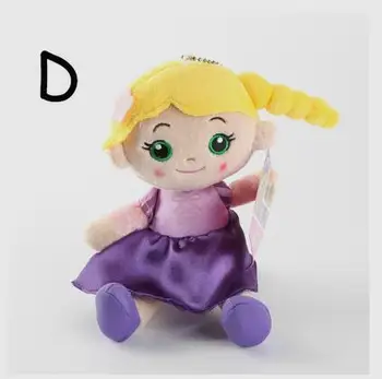 

Tangled Rapunzel Plush Doll 10cm Mini Rapunzel Princess Dolls for Girls Toys Christmas Gifts