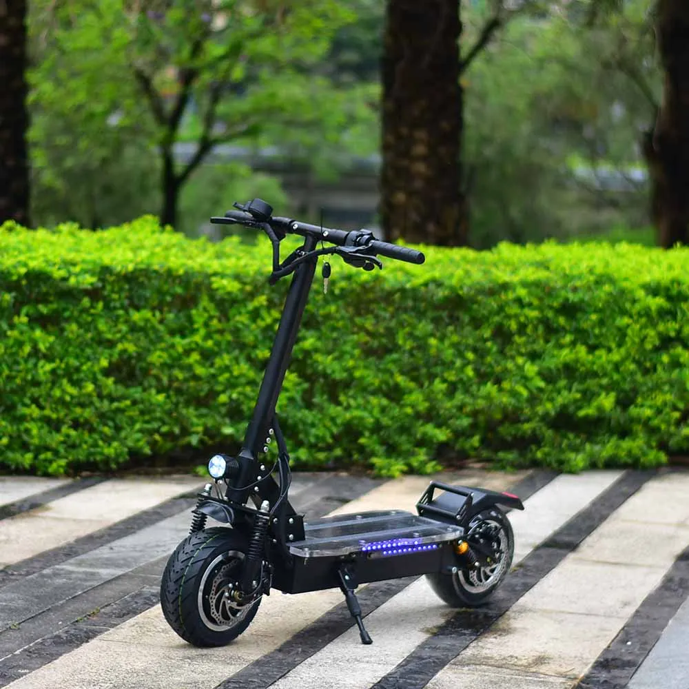 

3200W POWERFUL electric SCOOTER with front and rear suspension and seat lithium battery