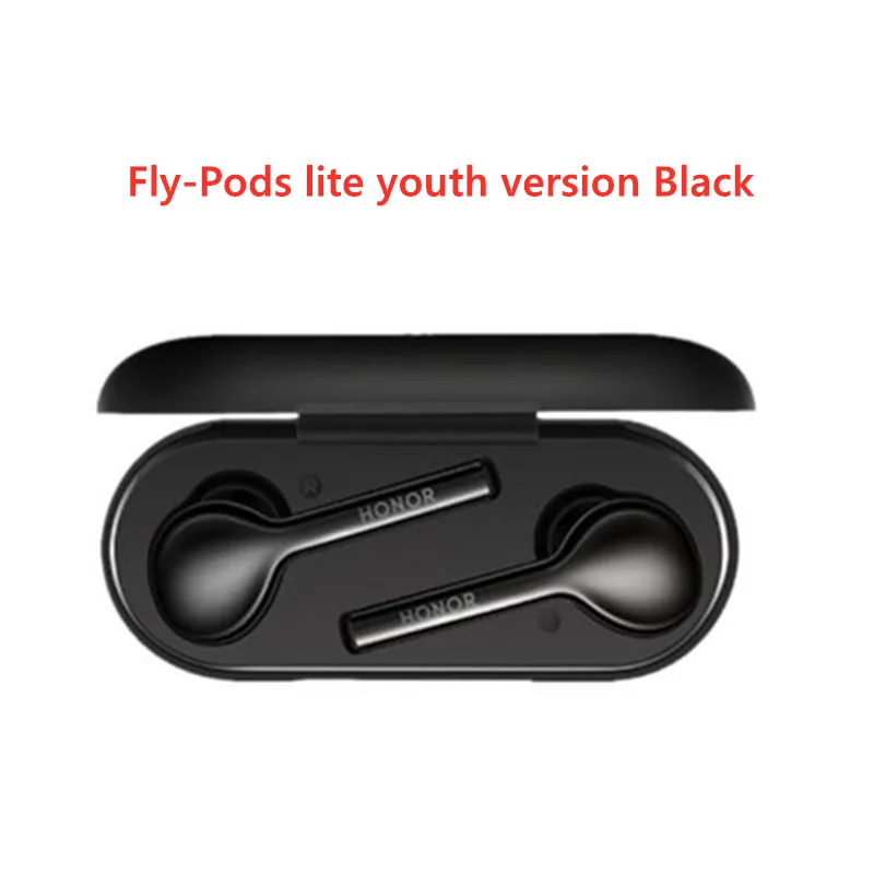 huawei Honor FlyPods Lite FlyPods Pro FlyPods Bluetooth Беспроводные наушники с микрофоном, музыкальная сенсорная Водонепроницаемая динамическая гарнитура - Цвет: Flypods lite black