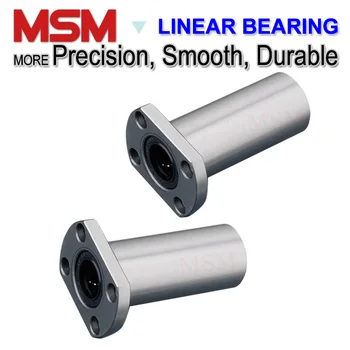 

MSM 10pcs/lot LMH8LUU long oval flange 8mm linear bearing 8mm linear bushing LMT8LUU for 3d printer cnc automation parts
