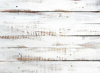 

White Rustic Old Wood Plank Texture backdrop Vinyl cloth High quality Computer printed party photography studio background