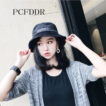 

PCFDDR New Corduroy Fisherman's Cap Outdoor Foldable Sunshade Cap in Autumn and Winter.