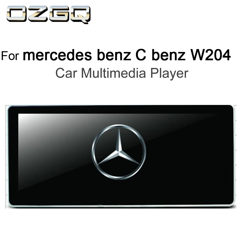 

OZGQ 10.25 inch Android IPS Screen Car Multimedia Player GPS Headunit Autoradio Navigation For 2007-2011 Mercedes benz C200 w204