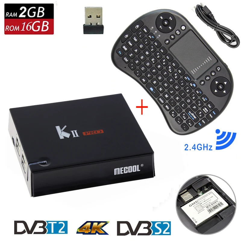 Original KII Pro Smart Android 5.1 TV Box DVB-T2 DVB-S2 Amlogic S905 4K Media Player 2G+16G WIFI K2 PRO Set Top Box +i8 Keyboard цена Original KII Pro Smart Android 5.1 TV Box DVB-T2 DVB-S2 Amlogic S905 4K Media Player 2G+16G WIFI K2 PRO Set Top Box +i8 Keyboard цены онлайн