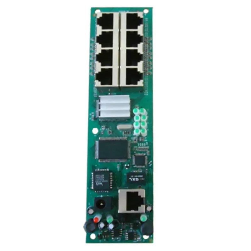 OEM производитель прямые продажи дешевые проводной распределительная коробка 8 порт маршрутизатора модули OEM проводной маршрутизатор модуль 192.168.0.1