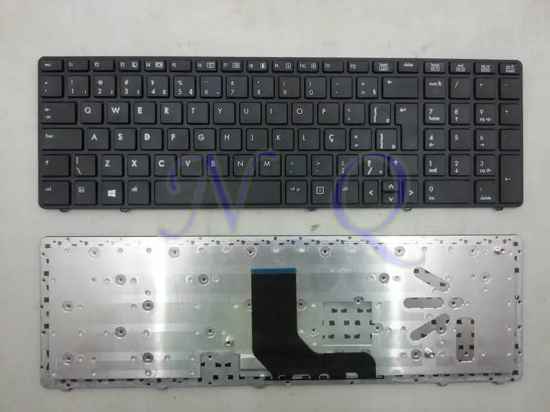 Новая Оригинальная клавиатура BR для HP ProBook 6560b 6565b 6570b 6575b с рамкой 641180-201 |