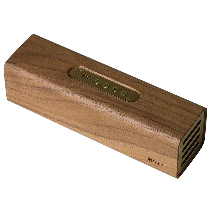

2.0 Dual Channel / ATS2823 Built-in DSP / Strong Compatibility Black Walnut Wood Bluetooth Speaker from Xiaomi youpin Smart Home