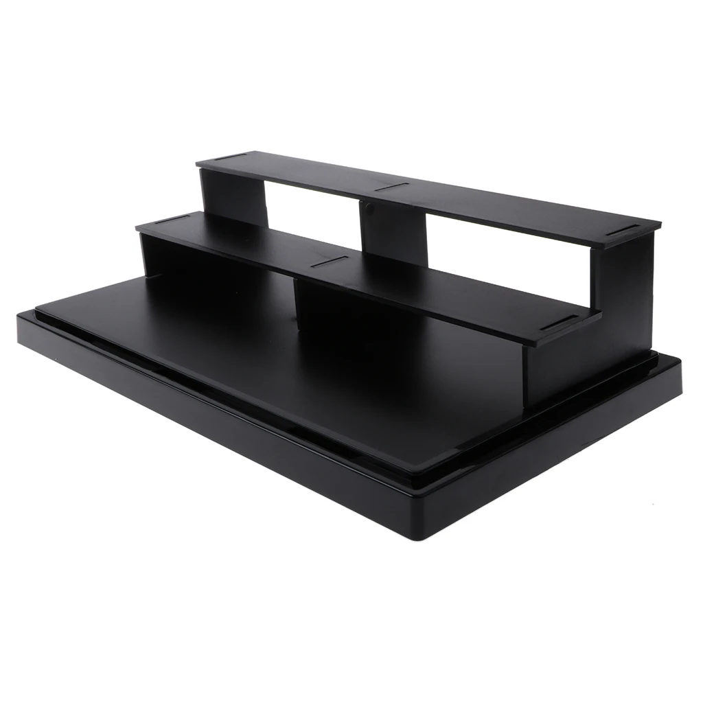 Acrylic Model Display Case Dustproof Protection Three-tier Box for Anime Figures Home Decoration