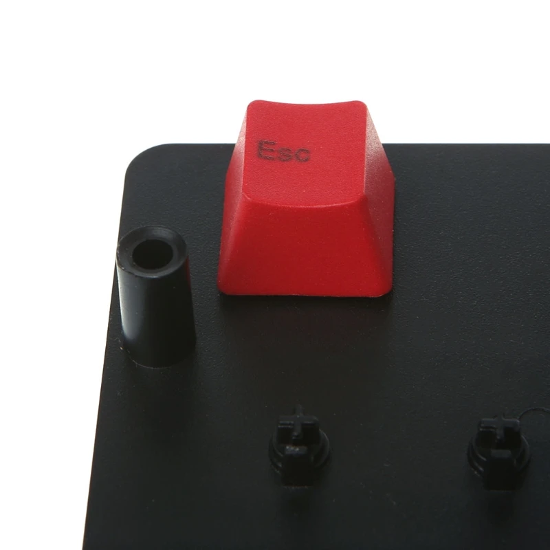Механическая клавиатура Толстая PBT красная ESC Keycap R4 Cherry MX Переключатель OEM высота