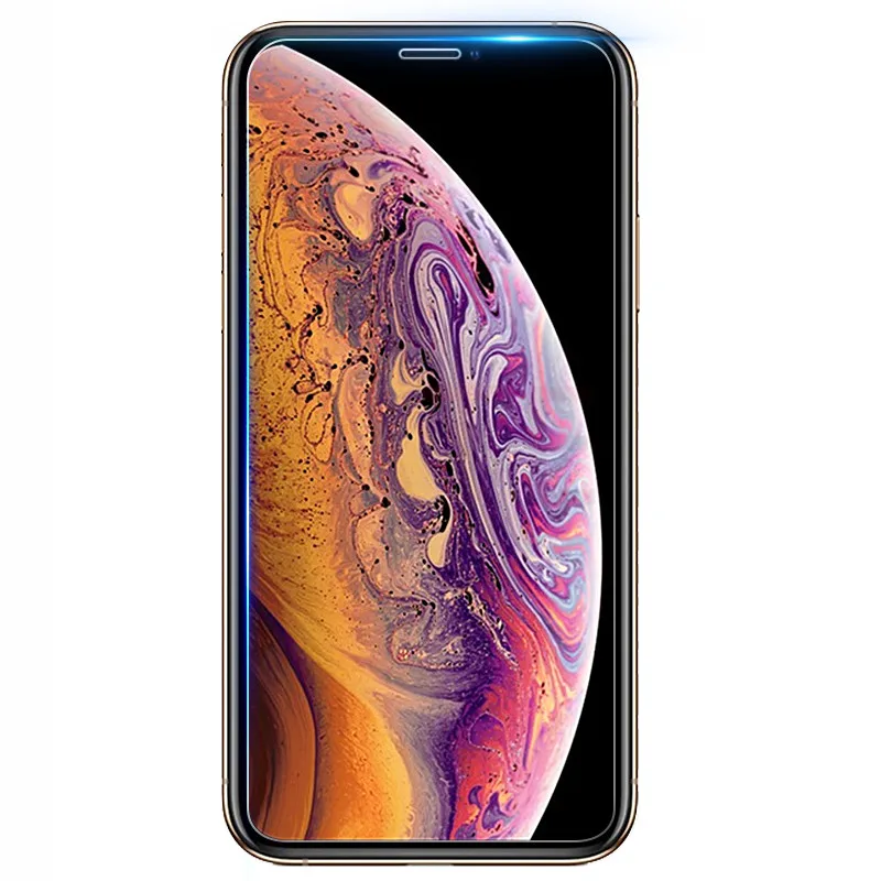 Закаленное стекло ATE 10 шт. для iPhone X XS MAX XR 5 5S SE 5c Защитная пленка для экрана для iPhone 6 6s 7 8 Plus защита стекла