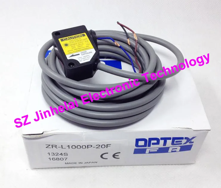 

New and original ZR-L1000P-20F OPTEX Laser sensor, Photoelectric switch PNP output