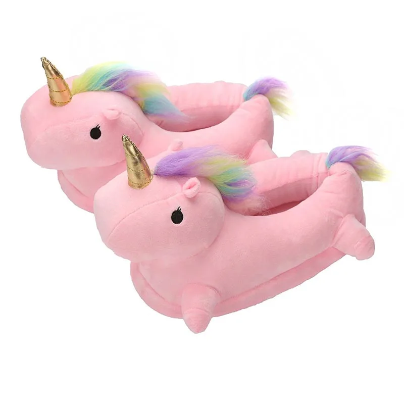 

Unicorn Shoes Kids Slippers Cartoon Animals Claw Kigurumi Onesies Boys Girls Pajama Adults Slippers Cosplay Children Party Wear