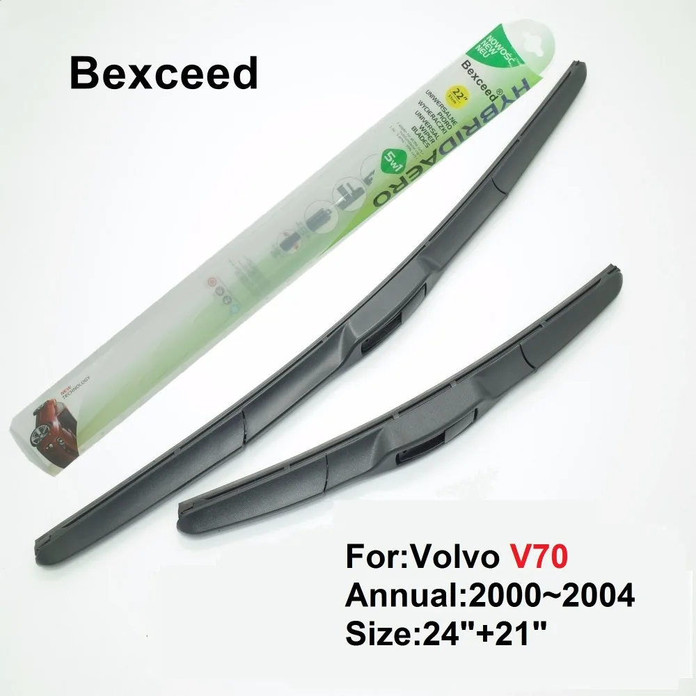 

For Volvo V70 Mk2 . 24"+21" High Quality Bexceed of Car Windshield Hybrid wiper Blade 2000~2004