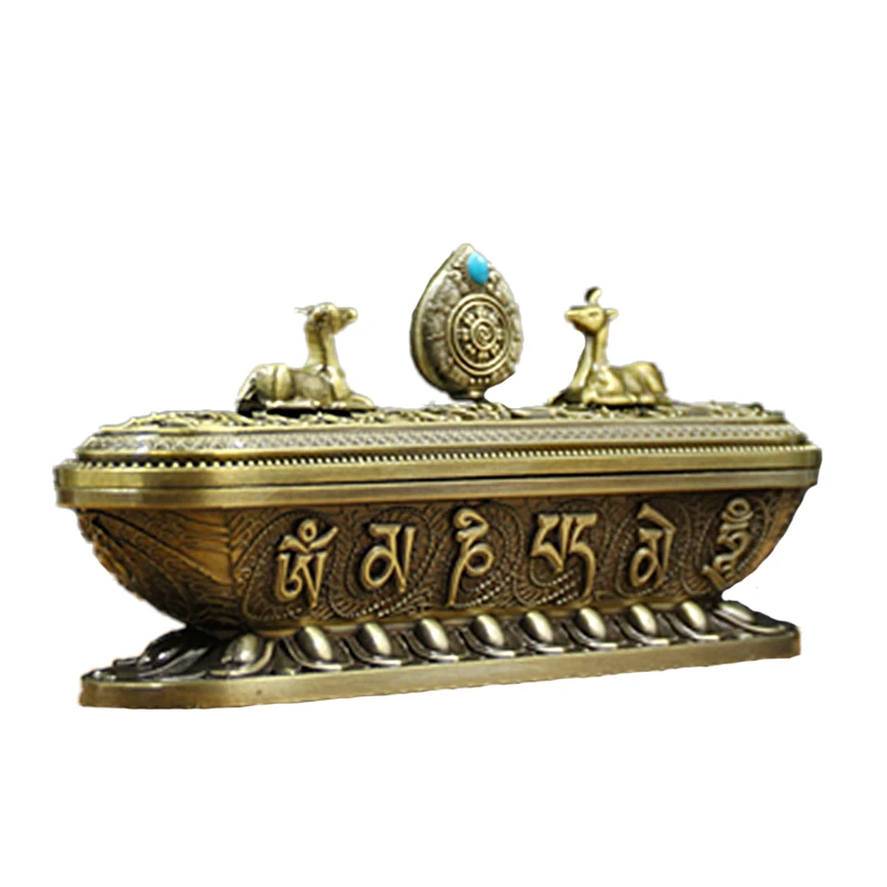 

Tibetan Incense Burner 3 Size 3 Color Retro Alloy Censer Imitation Copper Incensory Sticks Holder Metal Craft Home Decor G $