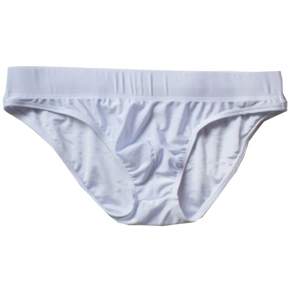 2019 Men's shorts briefs low waist solid color swimming trunks men's underwear sexy briefs non-slip briefs sexy hombre 40J10 (10)