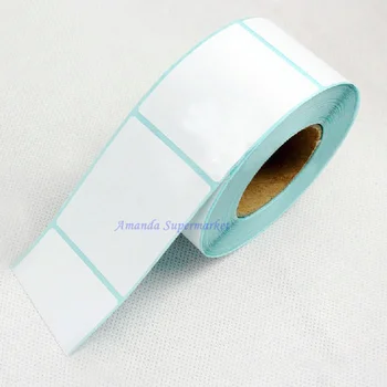 

Sticker 40*60mm 400 Pcs / Roll Thermal Label For Supermarket Label Barcode Label Shipping Label High Quality