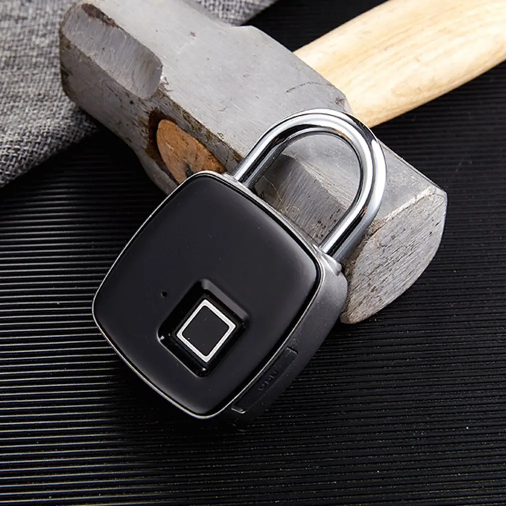 Электронный интеллектуальный Bluetooth, отпечаток пальца Пароль замок умный дом дверь приложение Дистанционное управление мобильный телефон разблокировка