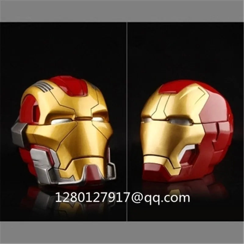

Avengers Infinity War Superhero Iron Man MK46/MK44/MK43/MK17 Creative Ashtray Home Decor GK Action Figure Toy Gift P880