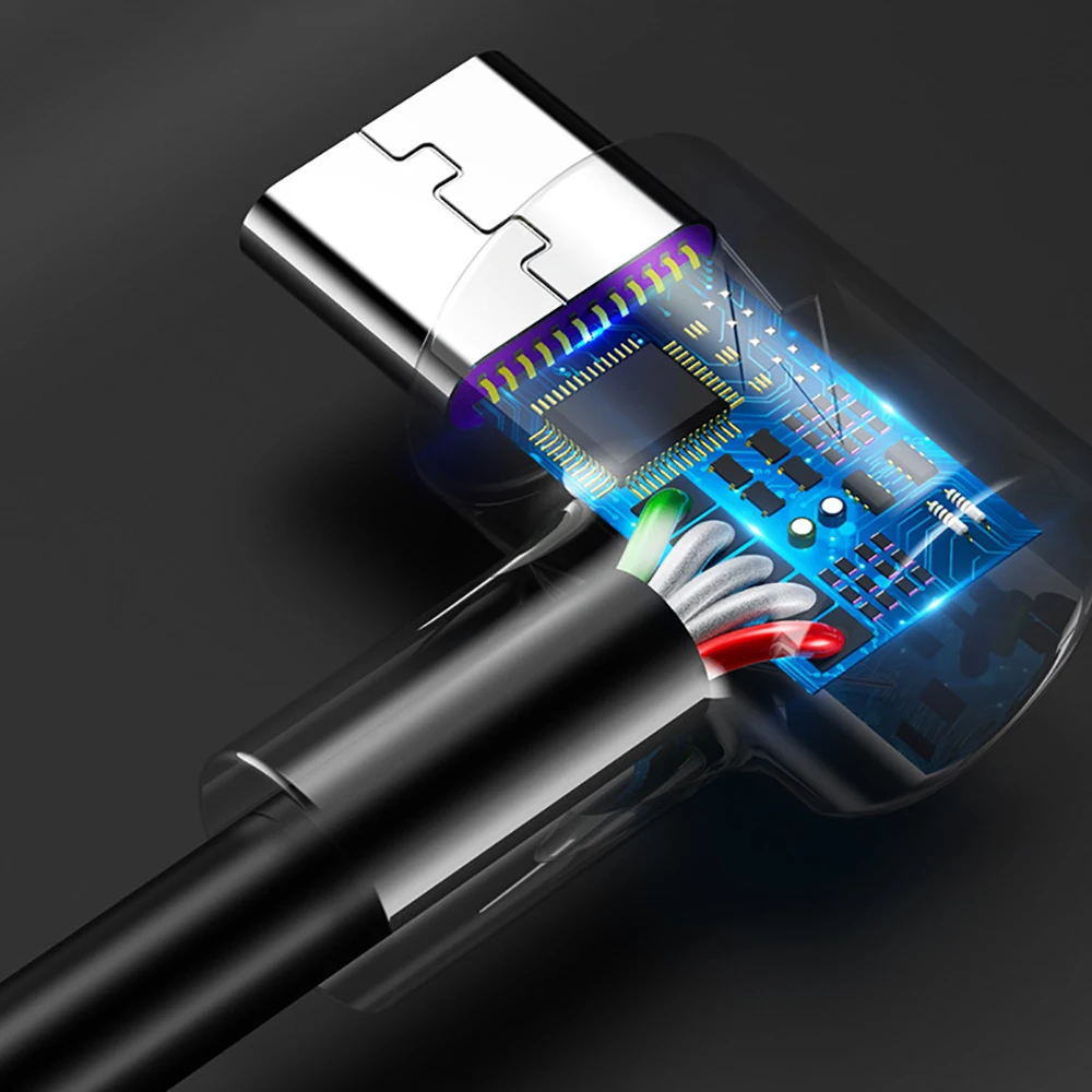 

5A usb type c cable super fast charge cable usb tipo c 90 grados data line USB C Quick Charging cable for Xiaomi huawei phone