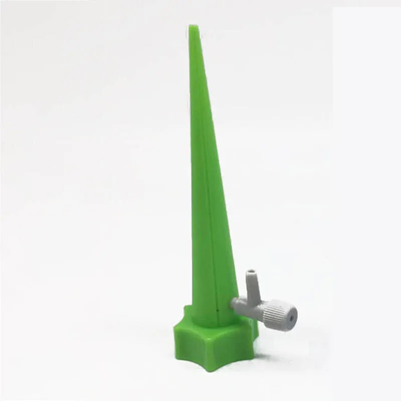 Plant Self Watering Spikes System Anti-Down Bracket with Slow Release Control Valve Switch DC120