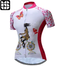 

Weimostar 2018 Summer Cycling Jersey Women Top Breathable Bicycle Cycling Clothing Sport mtb Bike Jersey Shirt Ropa Ciclismo
